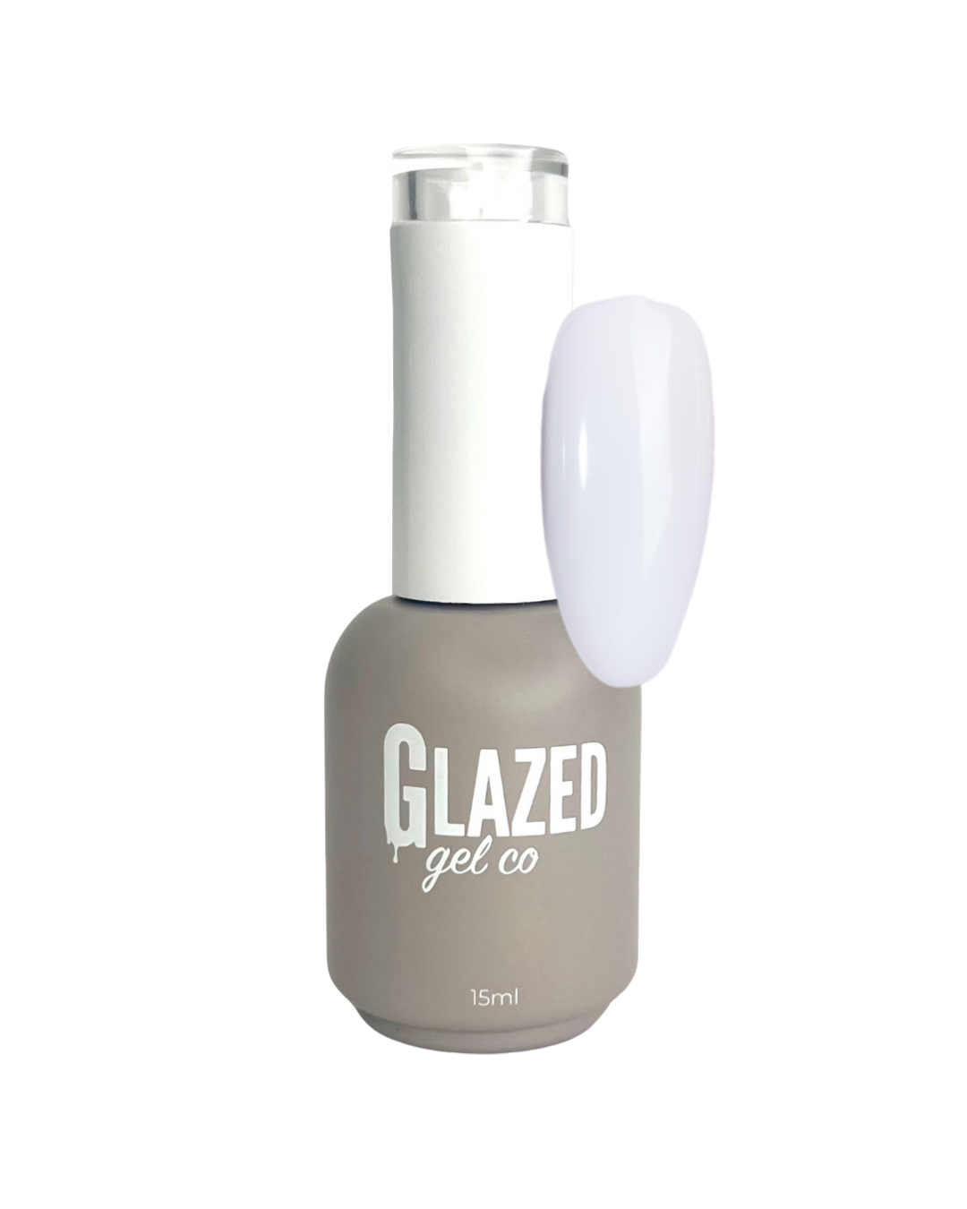 Milky White Non-wipe Top Coat