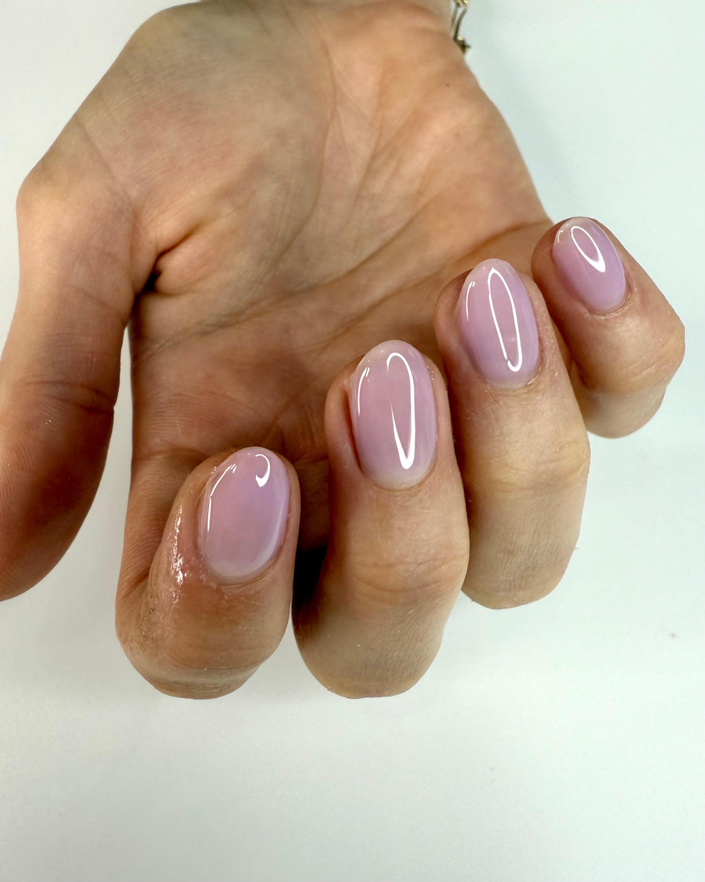 Blushing violet rubber base